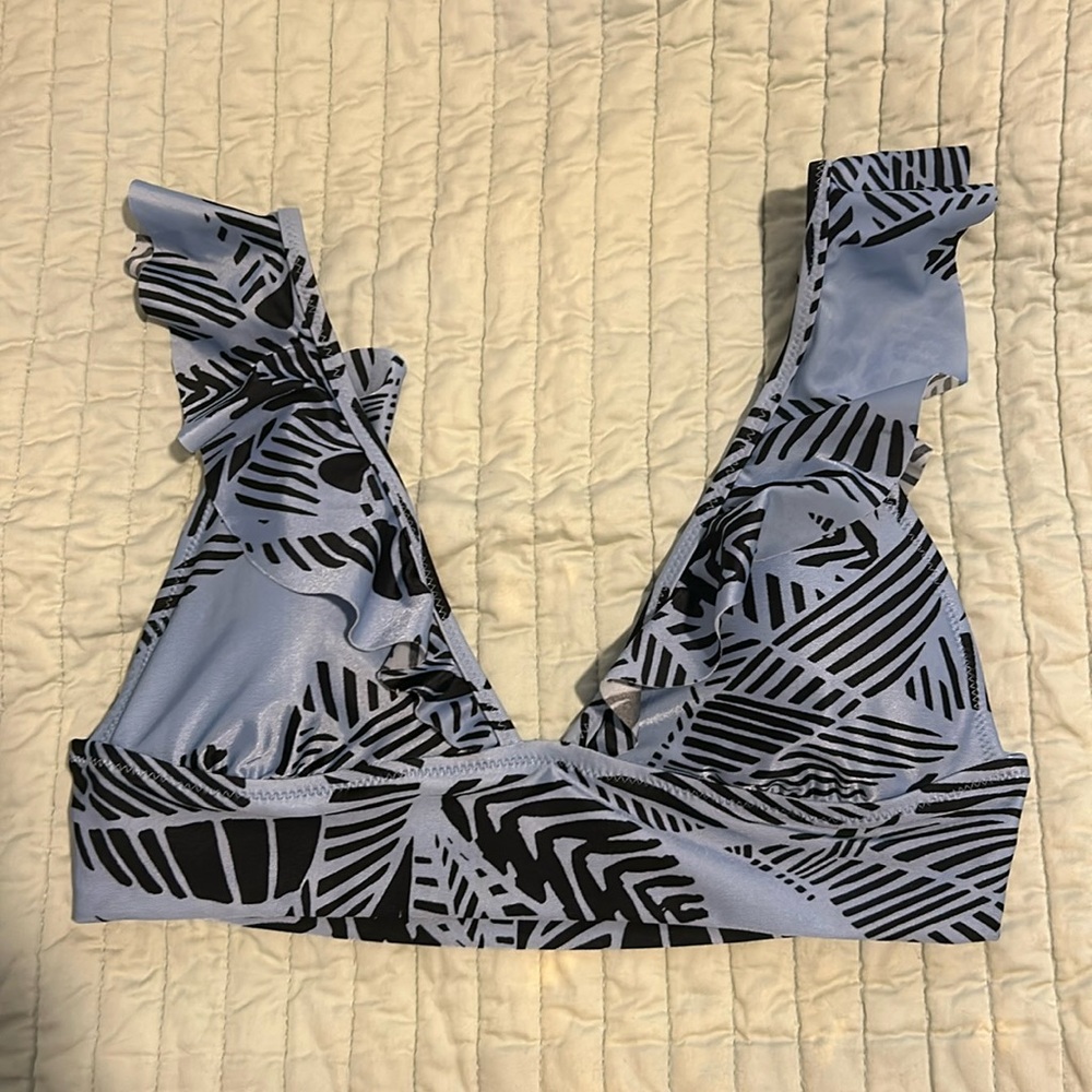 Aerie triangle bikini top